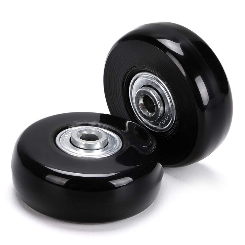 OwnMy 50mm x 18mm Set of 4 Luggage Suitcase Replacement Wheels with Bearings,... gallery