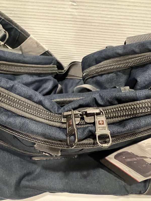 SwissTech + Excursion 24” Duffel Bag Navy/Grey NWT gallery