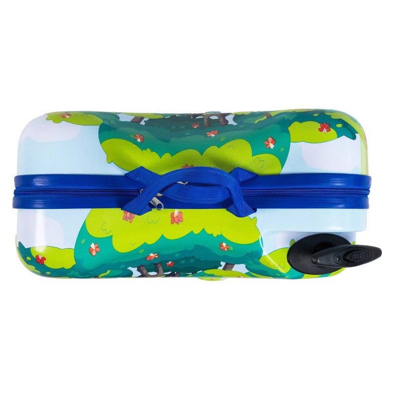 Bluey Checked Hardside Ride on Luggage - Bluey gallery