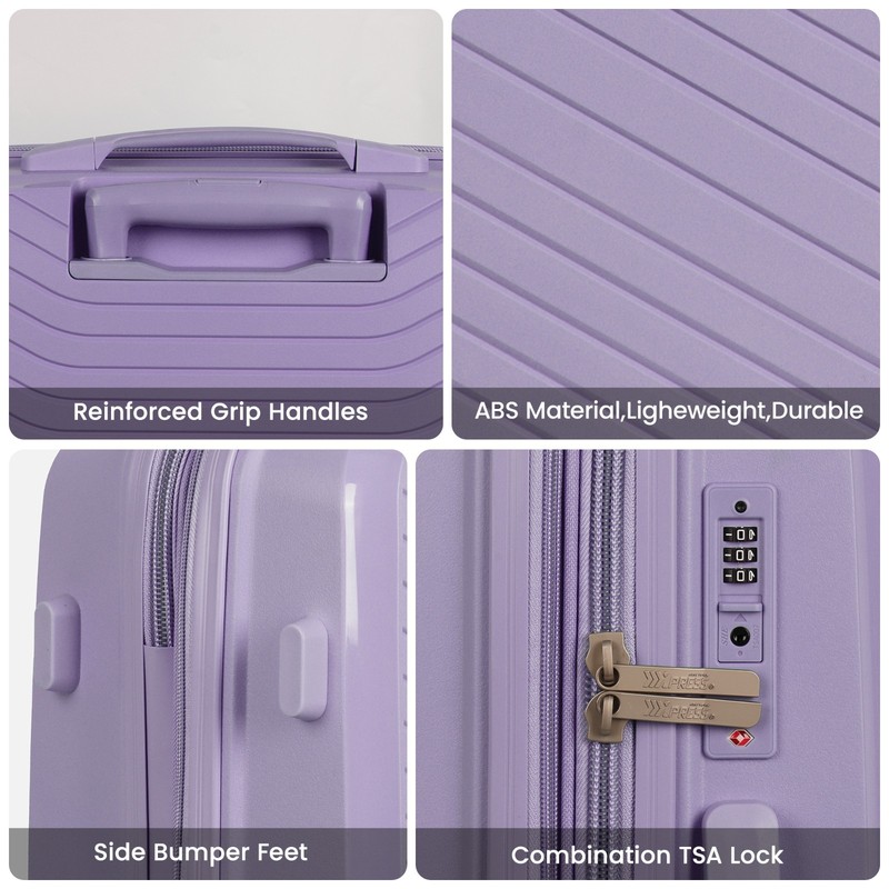 Expandable Spinner Luggage Set with TSA Lock Hardshell Suitcase for Traveling gallery