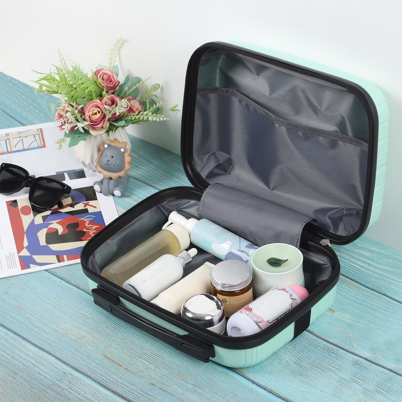 Airline Approved 20inch Carry On Luggage with Lock, Spinner Wheels + 14inch Case gallery