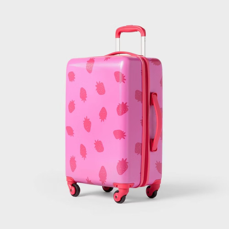 Kids’ Hardside Carry On Spinner Suitcase Strawberry – Cat & Jack️