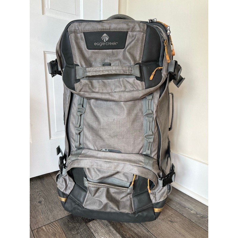 Eagle Creek ORV 30” Two Wheel Rolling gear bag gray Trunk Luggage travel duffel