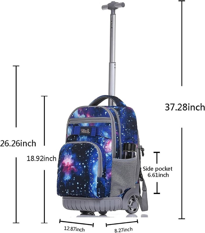 Sturdy Rolling Backpack - Efficiently Organized - Fits Major US Airlines gallery