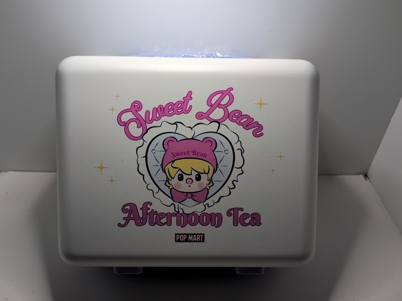 Authentic POP MART – Sweet Bean Afternoon Tea Portable Suitcase Bag – US Seller