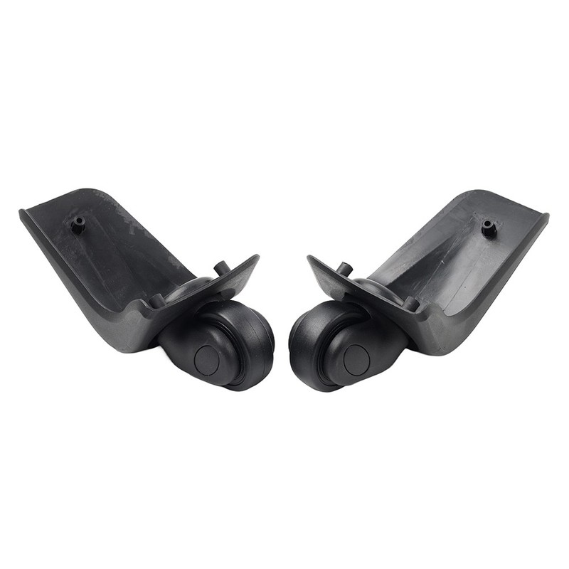 2x Replacement Luggage/Suitcase Spare Swivel Wheel 360° Spinner W001 Black gallery