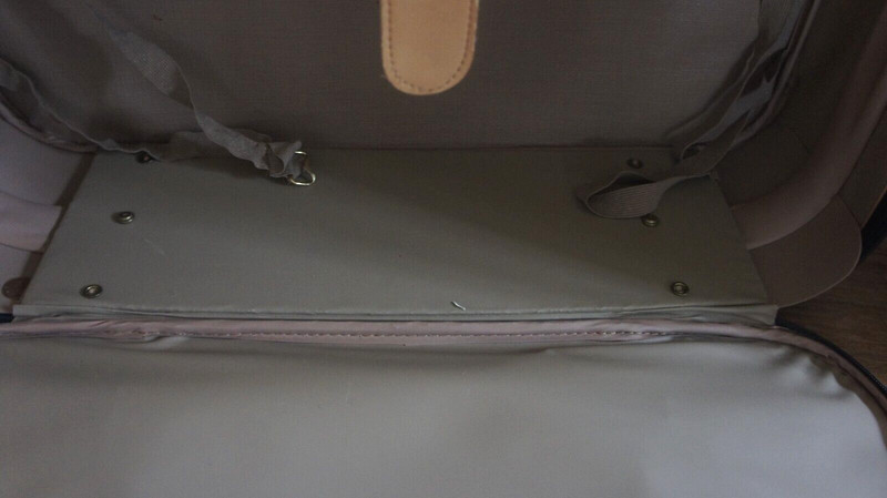 FIFTH AVENUE 5 pieces Nesting Rolling Tan Tweed Luggage Suitcase Set gallery
