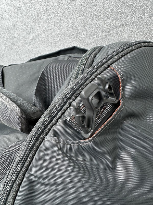 Briggs & Riley Baseline Weekender Duffel (BD117-25) Trolley Sleeve Gray NO STRAP gallery