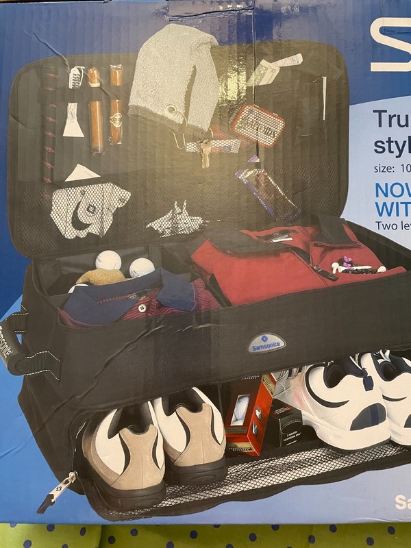Samsonite Trunk Golf Organizer/Locker Style #615 Brand New In Box gallery