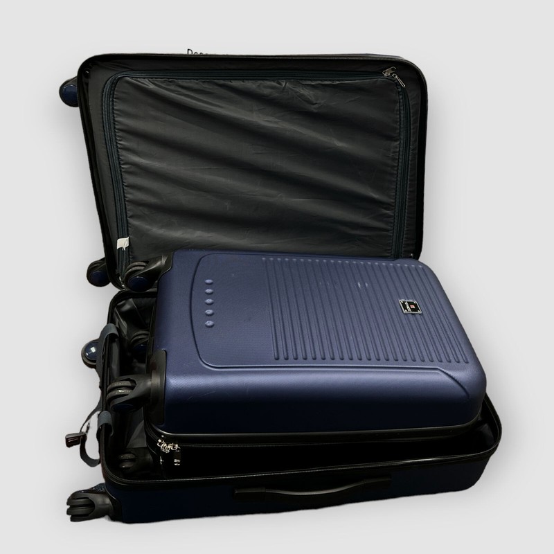 $328 TAG Riverside Blue 2-Piece Luggage Carry-on Check-in Hard Suitcase 24" 20" gallery