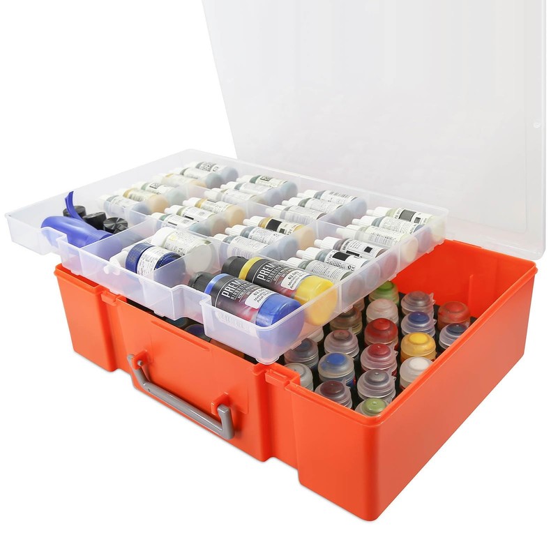 Evemodel Model Paint Organizer: 60 Holes (32.5mm) for Pigment Bottles gallery