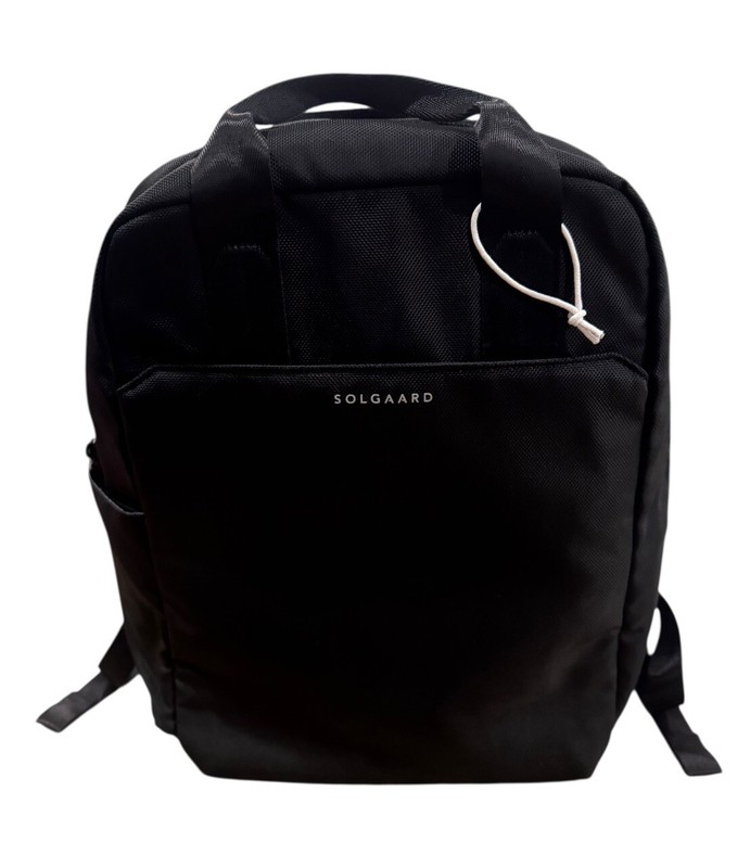 Solgaard Circular Work Black Laptop Tech Backpack Carry On – TED Edition