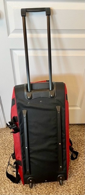 USMC Branded Rolling Travel Bag Telescopic Handle. NWOT. gallery