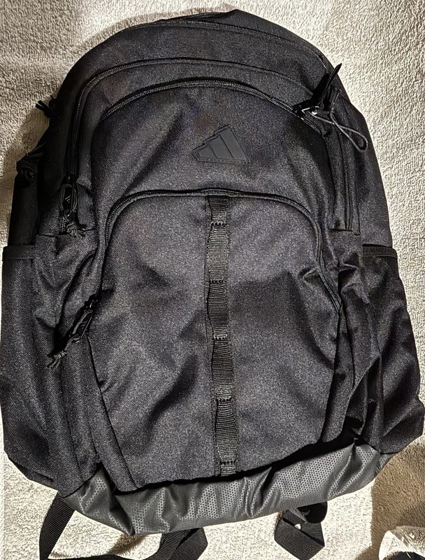 Adidas Prime 7 Backpack LoadSpring Tech Friendly 16" Laptop Water Resistant OSFA gallery