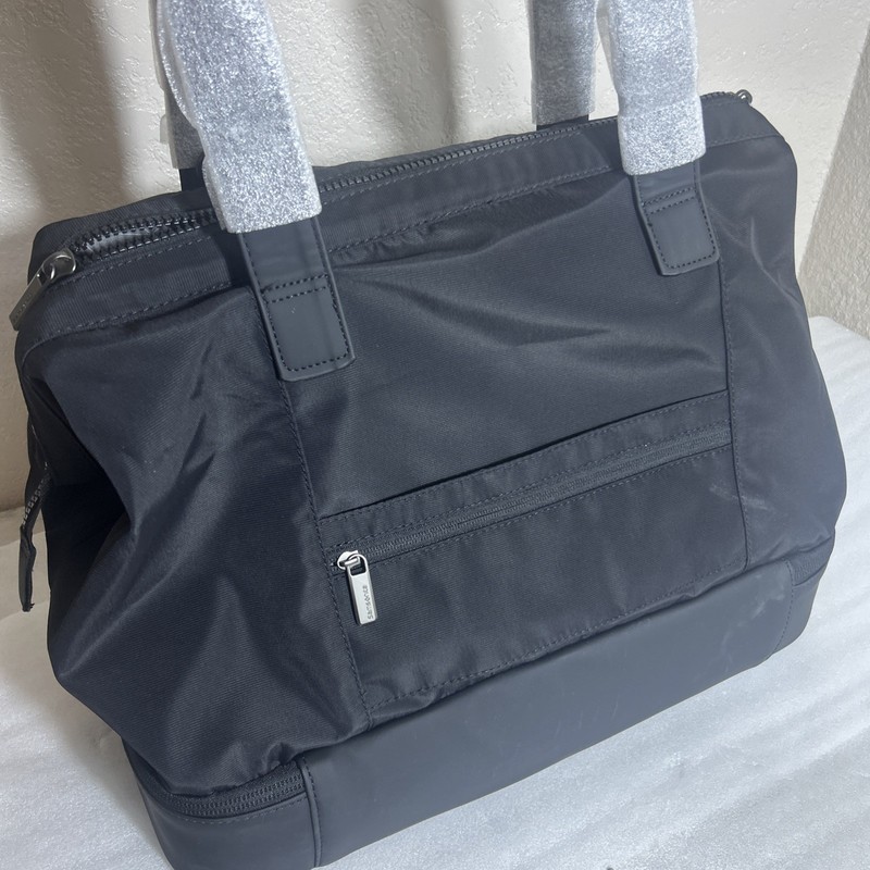 SAMSONITE Better than Basic Drop Bottom Weekender Duffel BLACK New With Tags gallery