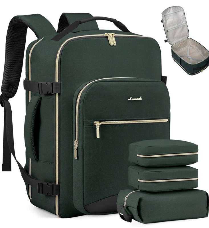 LOVEVOOK Travel Backpack for Women & Men 50L,Airline Approved Carry On Backpack
