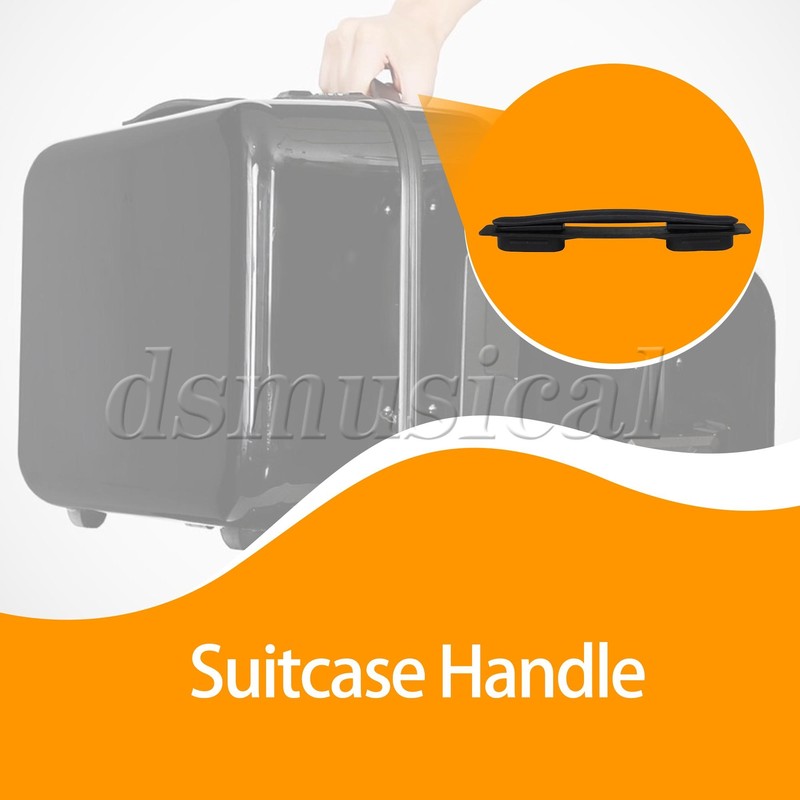 Suitcase Handle Replacement Luggage Holder Black B116 w/ Screw 215mm gallery