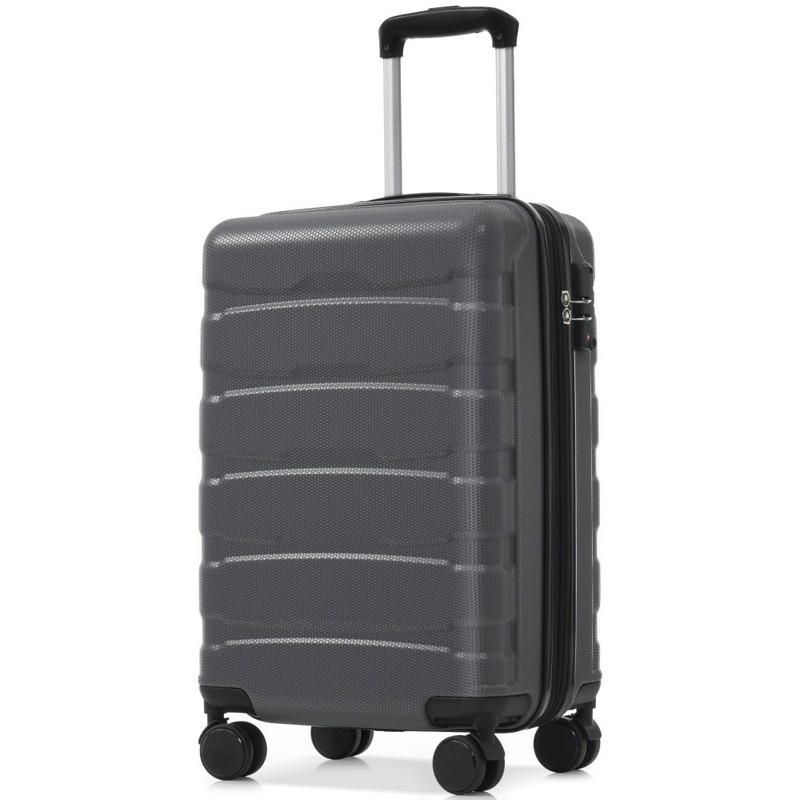 20″24″28″Inch Hardshell ABS Checked Luggage,Durable Expandable Travel Suitcase