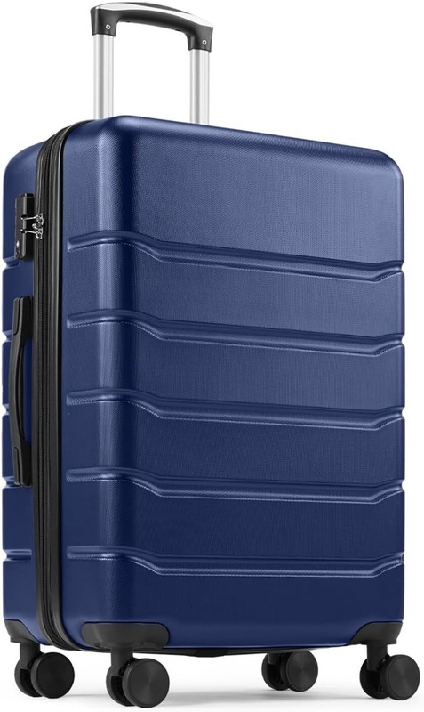 Lightweight Carry-On Luggage Hard Shell Rolling Suitcase Expandable TSA Lock