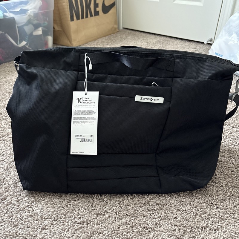 Samsonite UpLIFT Folderable Weekender Carry-on Duffel Bag W/ 14” Laptop Sleeve