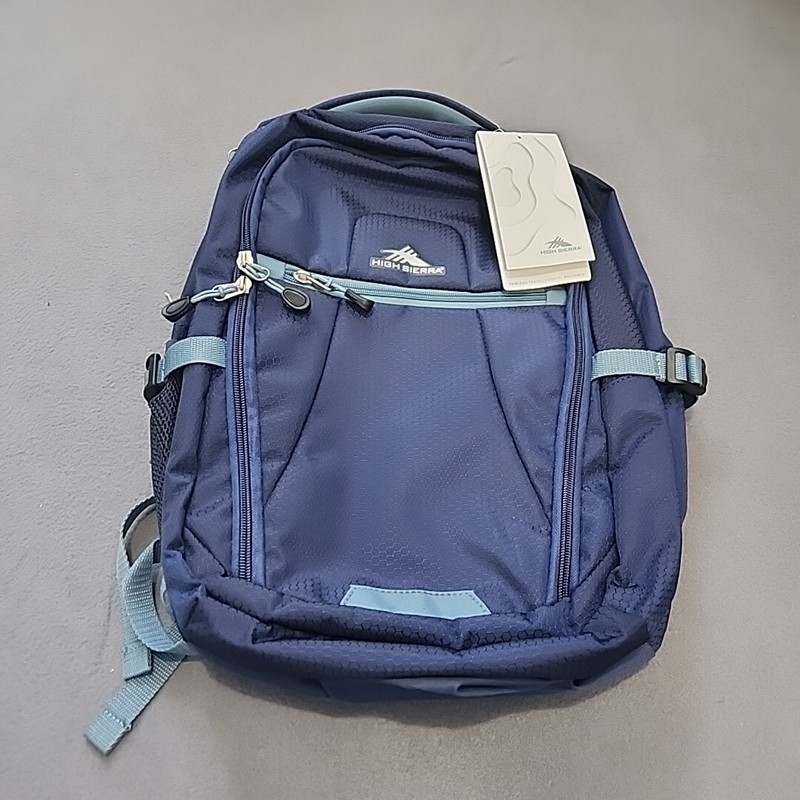 High Sierra Fairlead Computer Laptop Travel Backpack w/Zipper Closure NWT