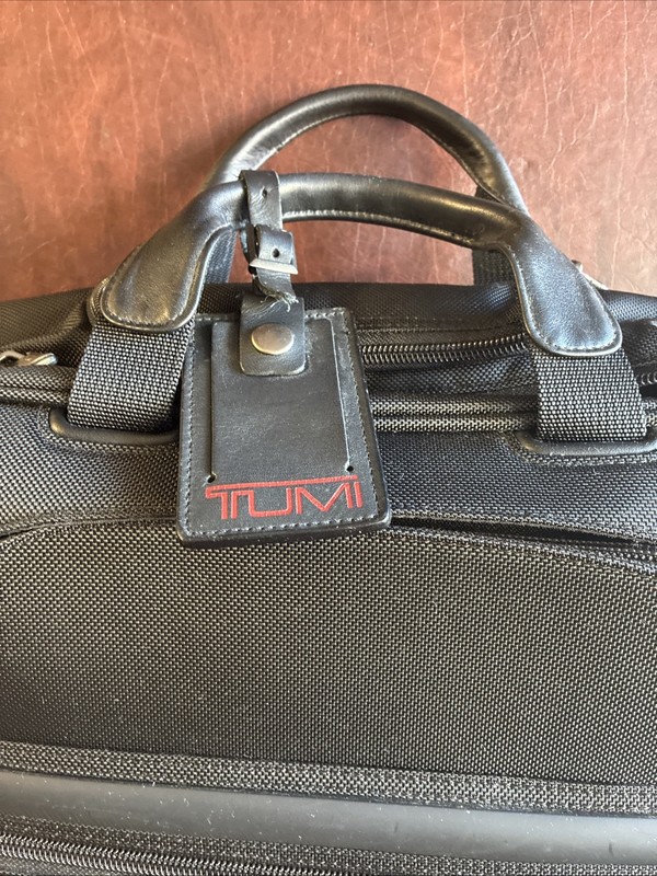 Tumi Alpha 26102D4 Ballistic 2-Wheel Rolling Carry On Briefcase Bag gallery
