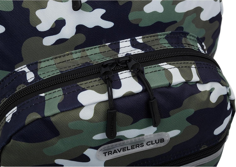 18" Rolling Backpack with Shoulder Straps, Camo gallery