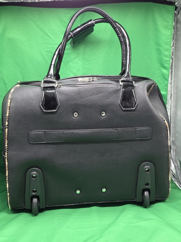 The Cabrelli Polly Python Rollerbrief Carry-on Laptop Bag Travel Office gallery