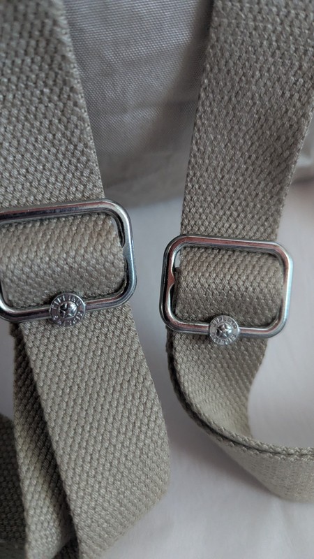 Kipling Backpack Travel Carry On Metallic Taupe Unisex Women's Men Medium gallery