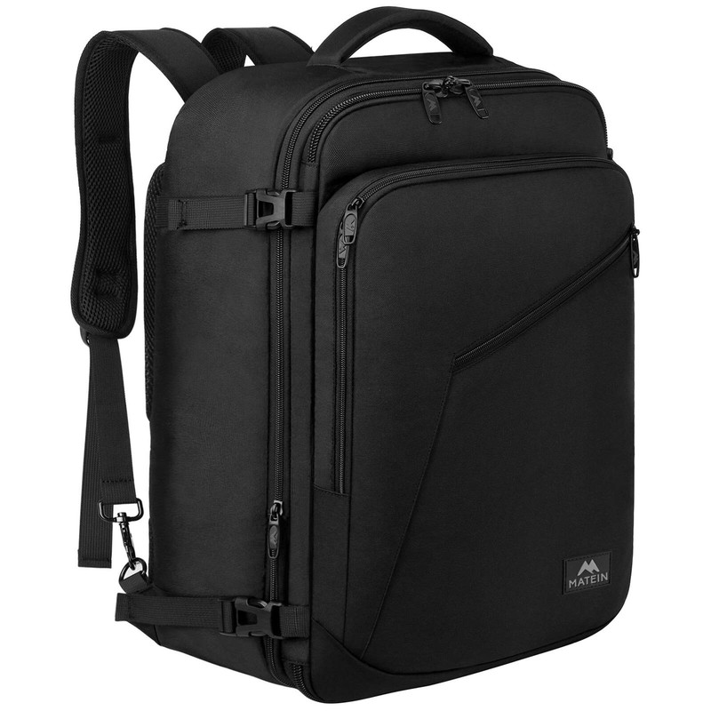 MATEIN Carry on Backpack, Extra Large Travel Backpack Expandable Airplane App…