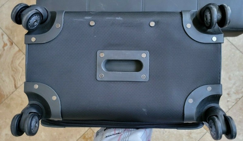 Nicole Miller Sonya Collection 28" Spinner Luggage Black gallery