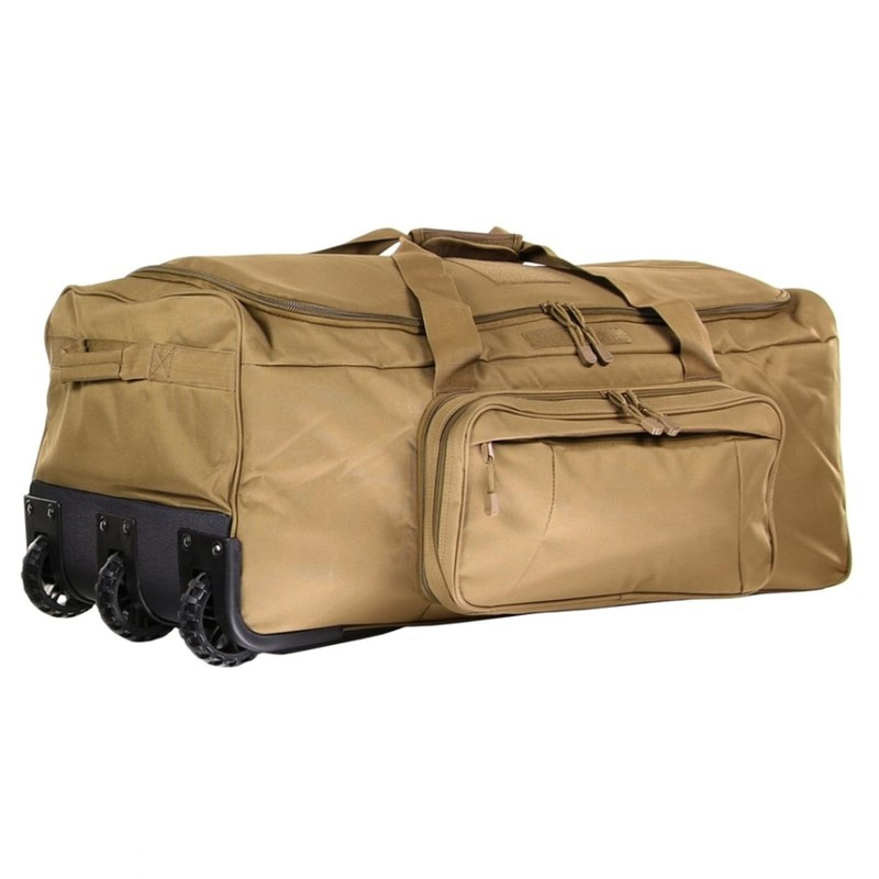 Extra Large Rolling Duffle Bag with Wheels for Travel, Tactical Military Use