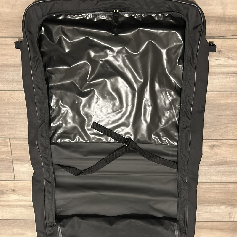 United States US ARMY Military Foldable Black Canvas Suit Hanging Garment Bag gallery