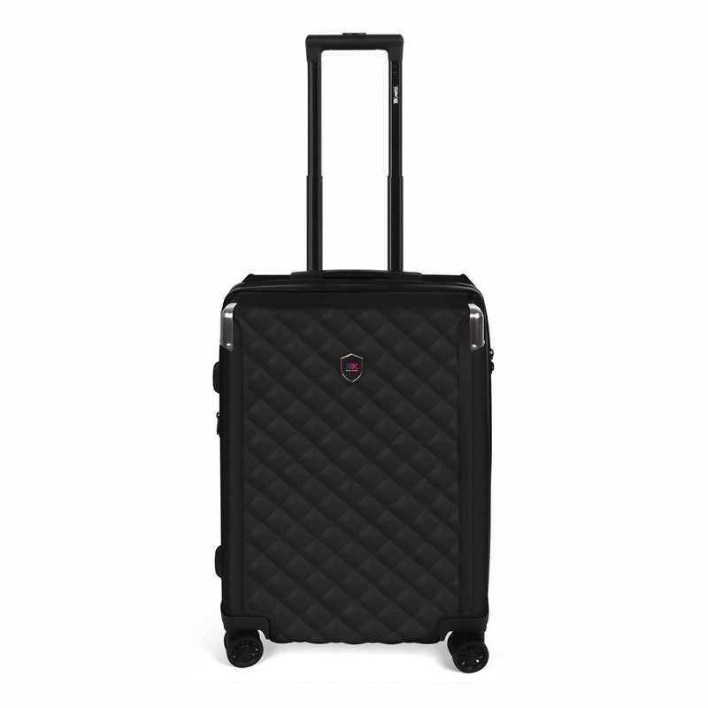 Lightweight ABS Hardshell Expandable Suitcase with Spinner Wheels and TSA Lock