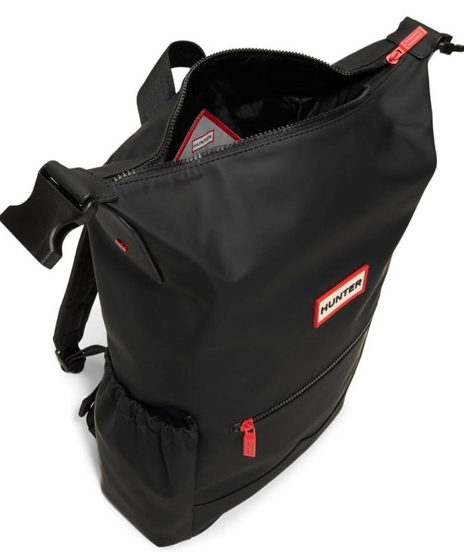 Large Hunter Black Weatherproof Backpack 14″ Laptop Compatible Adjustable Straps