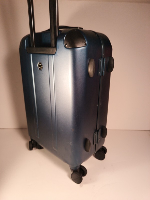 SOLGAARD LUGGAGE / Balearic Blue / Carry-on Closet (Large) suitcase USED NICE gallery