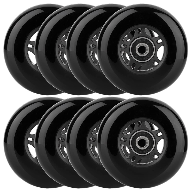 WHEELCOME Inline Skate Wheels Outdoor & Indoor Blade Roller Skate Wheels 85a …