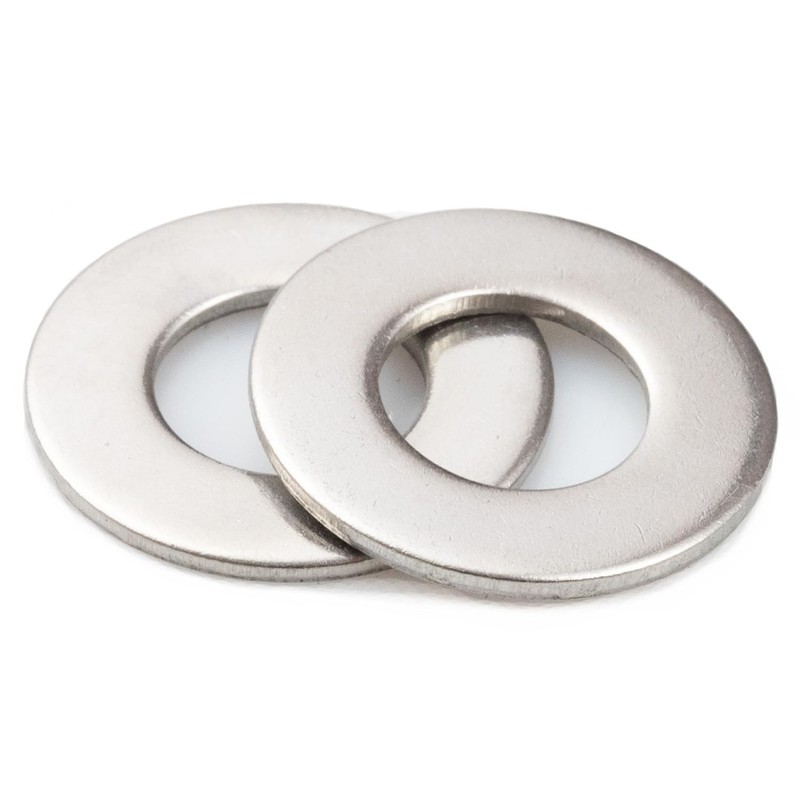 1/2″ Inch Stainless Flat Washers 50 Pack Made of 18-8 (304) Stainless Steel̷