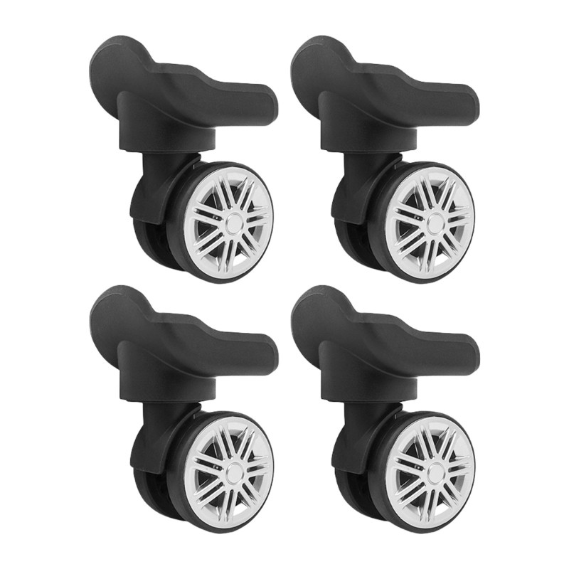 4pcs Practical Suitcase Caster Replacement for Smooth Travel Experience
