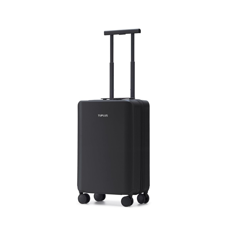 Suitcase Lightweight PC Hard Shell Luggage with 4 Spinner Wheels 360° Rotatin…