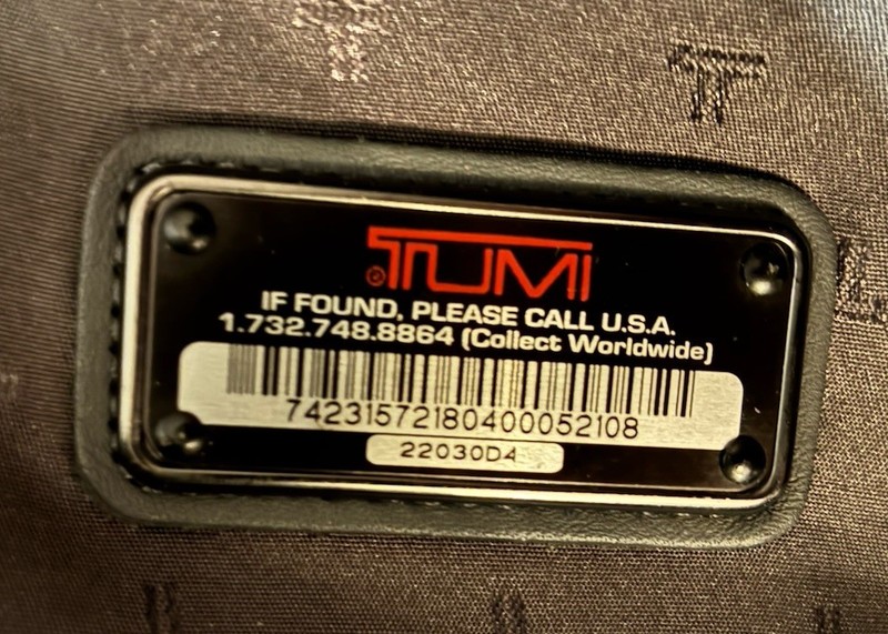 Tumi Alpha G4 Rolling Garment Bag 2 Wheel– Model 22030D4 24x18x9 gallery