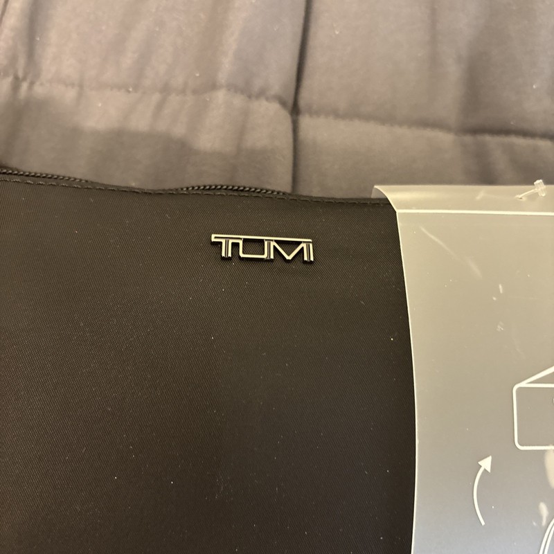 Tumi Just In Case Lightweight Packable Duffel Bag Black Unisex Solid Pattern gallery