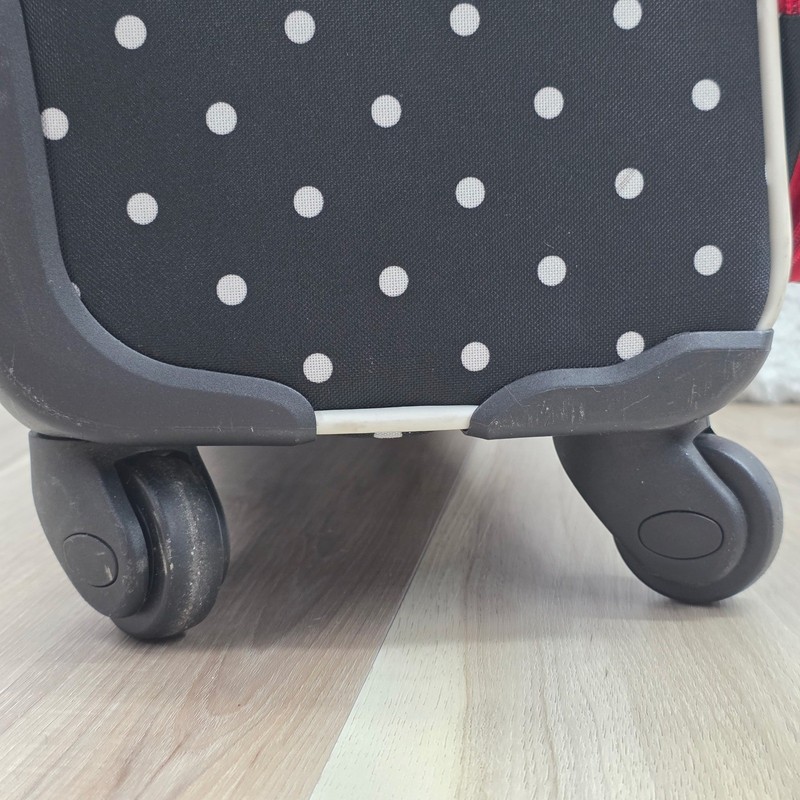 American Tourister Minnie Mouse Spinner Suitcase Polka Dot Carry On Luggage Blac gallery