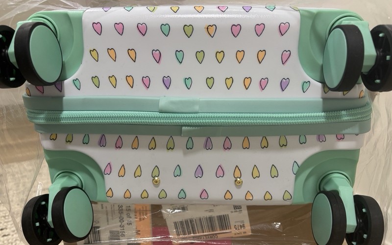 ROLLER RABBIT Heart Pattern Hardcase Spinner Suitcase gallery