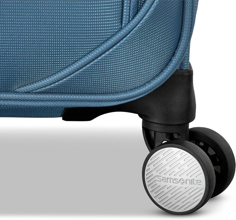 Expandable 21-Inch Carry-On Suitcase with 360° Spinner Wheels - CAPTAINS BLUE gallery