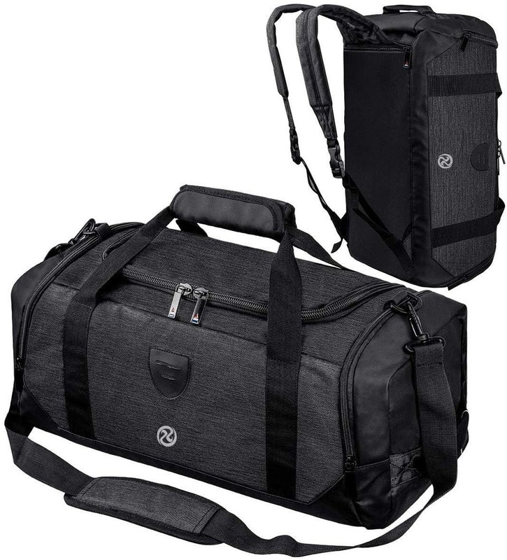 Gym Duffle Bag Backpack Waterproof Sports Duffel Bags Travel Weekender Bag fo…