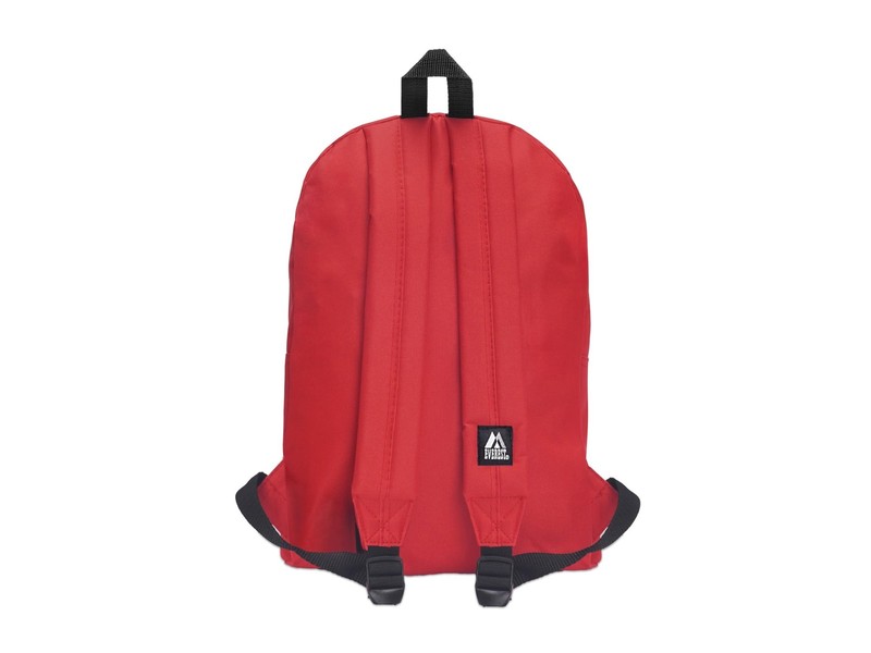 Everest Luggage Basic Backpack, Red, Medium gallery