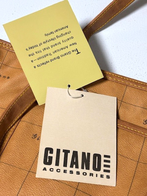 GITANO World Map Print Doctors Bag Style Travel Bag 14" NEW gallery