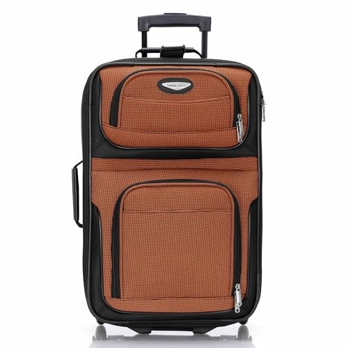 Travel Select Amsterdam 21-Inch Softside Expandable Carry-On Luggage, 2-Wheel