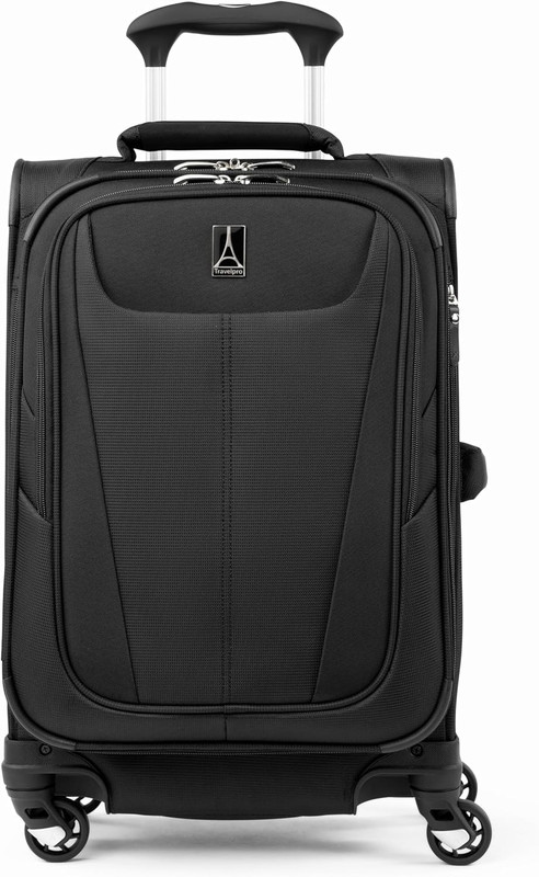 Maxlite 5 Softside Expandable Luggage with 4 Spinner Wheels, Lightweight Suitcas